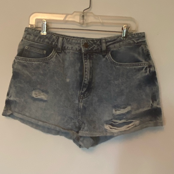Topshop | Moto Hallie Jean Shorts - Picture 7 of 12